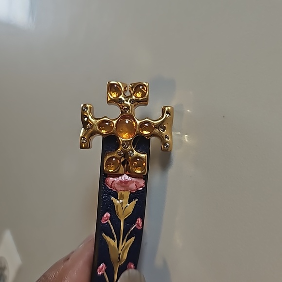 🛑TORY BURCH Roxanne Leather Bracelet - Picture 5 of 6